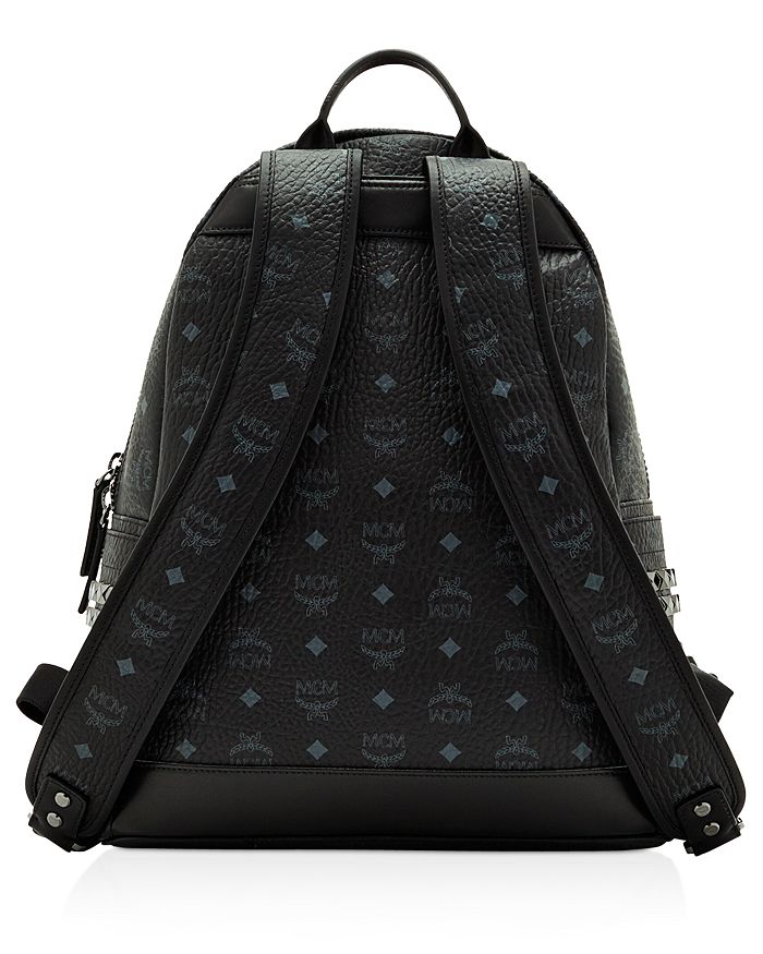 Mcm Stark Side Stud Backpack In Black/gunmetal | ModeSens