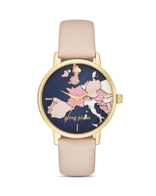 Kate Spade Going Places Watch New kate spade Metro Map Three-Hand Vachetta | Mercari main image 4