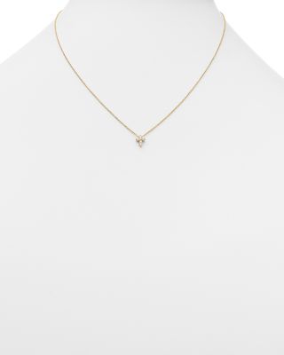Roberto Coin 18K Yellow Gold Small Cross Necklace, 16"