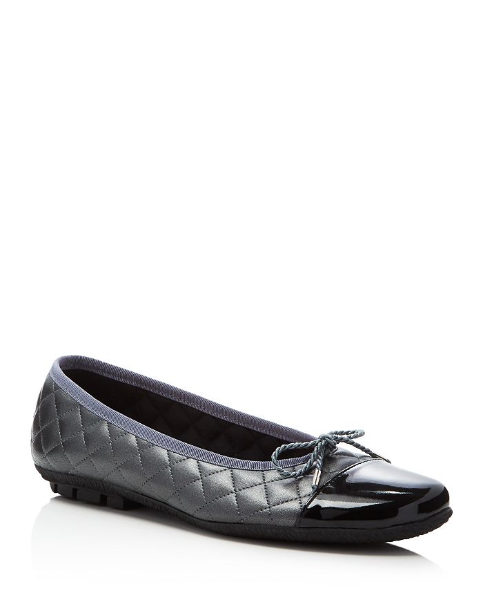 Paul mayer cozy quilted ballet flats new arrivals