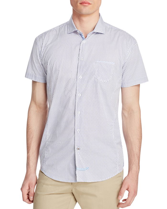 English Laundry Short Sleeve Slim Fit Shirt Compare at 79