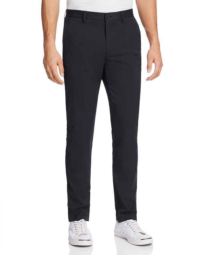 Theory Zaine Neoteric Slim Fit Pants In Black | ModeSens