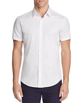 Theory - Sylvain Wealth Short Sleeve Slim Fit Button-Down Shirt