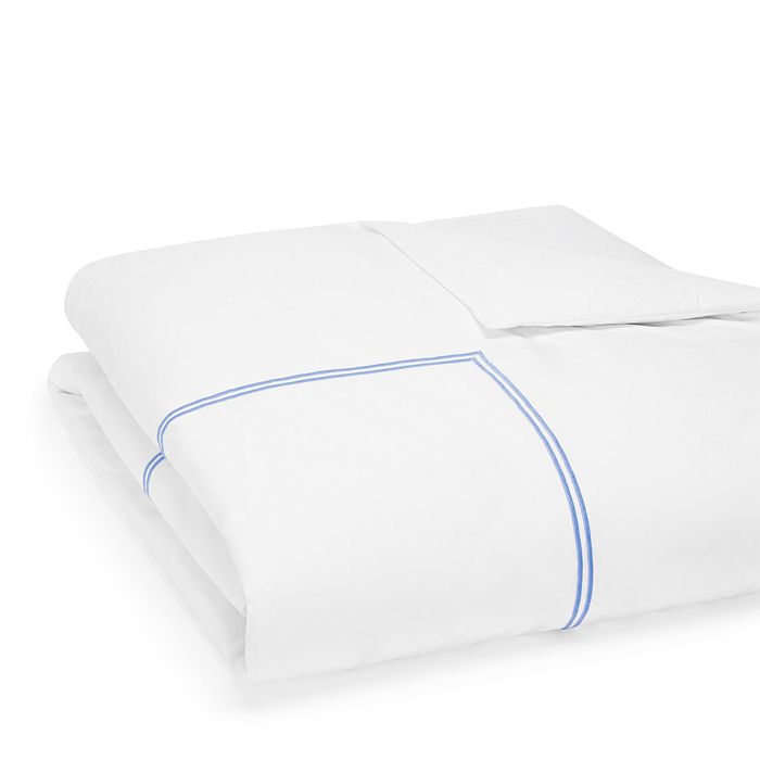 Hudson Park Collection Hudson Park Italian Percale Full/queen Duvet Cover - 100% Exclusive In Chambray