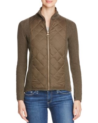 barbour knit jacket