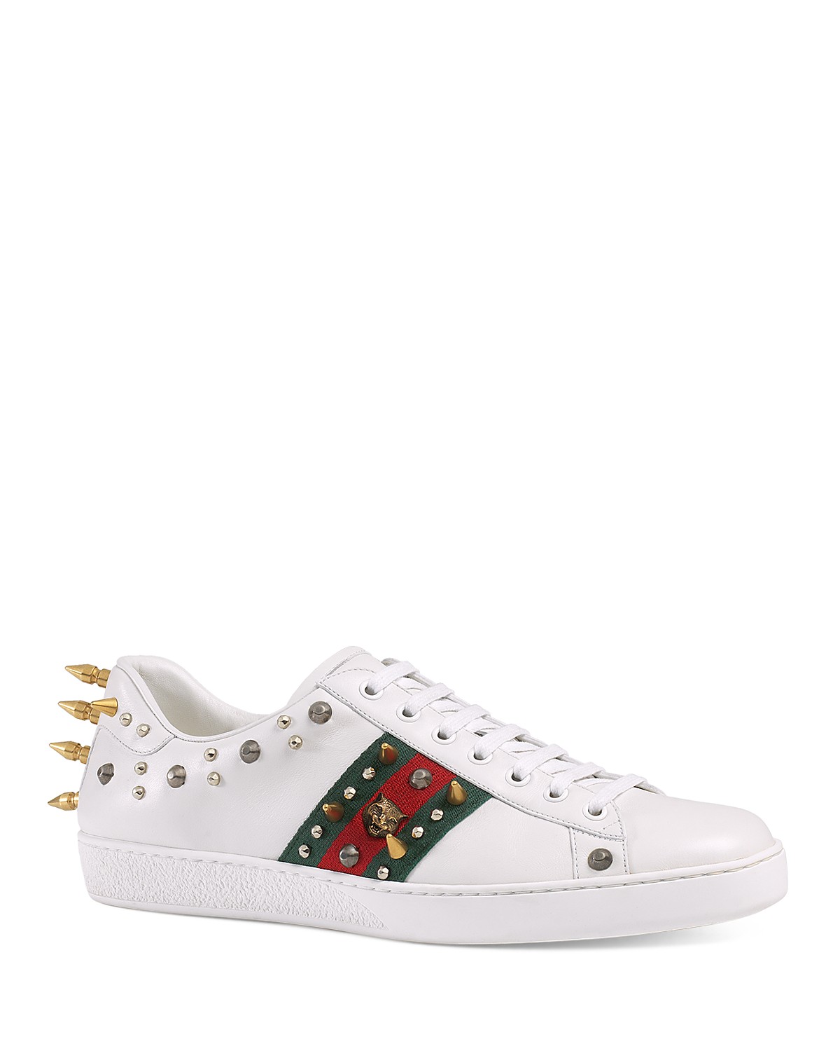 Gucci New Ace Punk Sneakers | Bloomingdale's