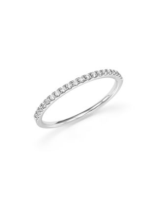 micro pave gold band