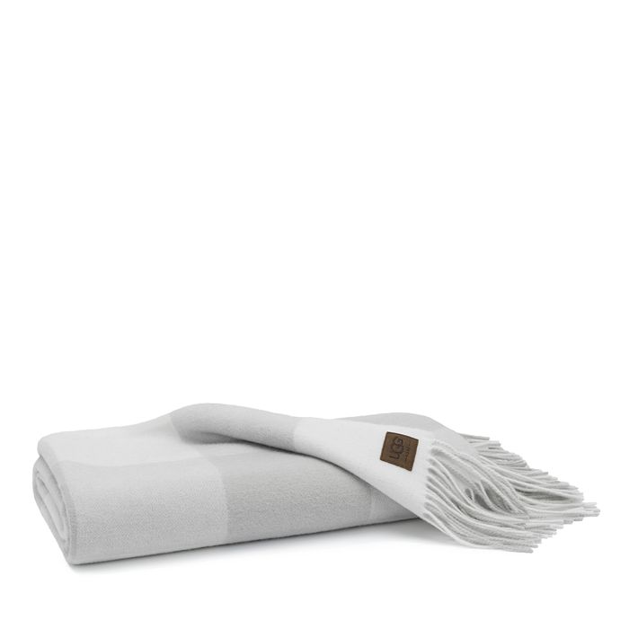 UGG Buffalo Plaid Throw Bloomingdale s