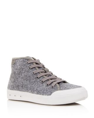 wool high top sneakers