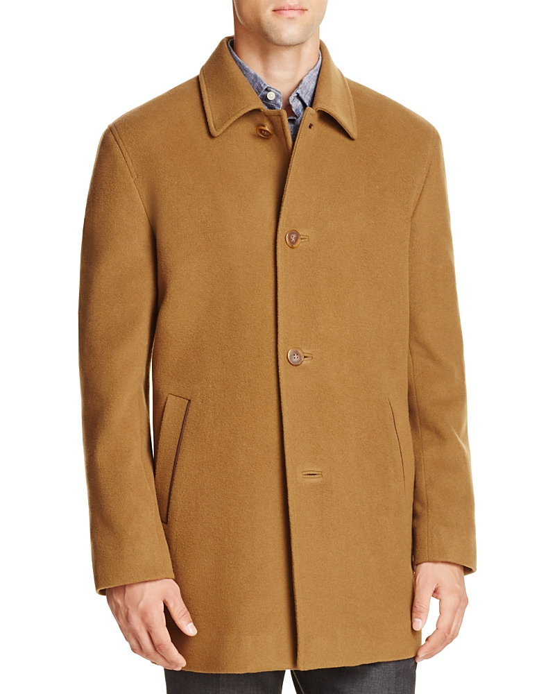 Cole Haan Wool Cashmere Topper Coat
