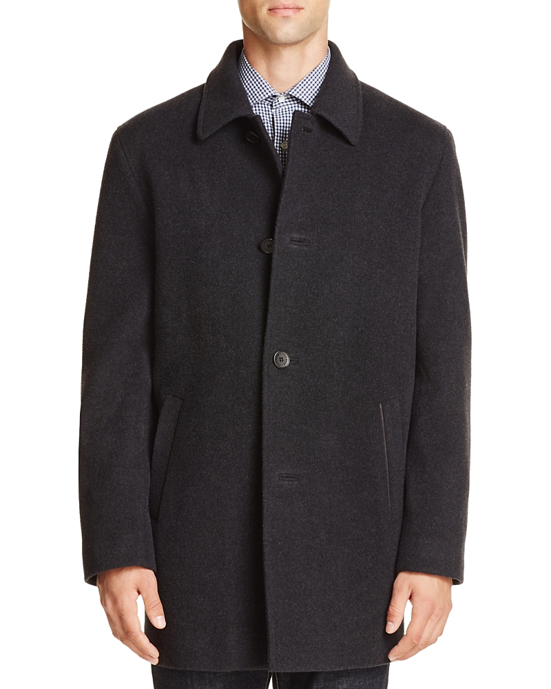 Cole Haan Wool Cashmere Topper Coat