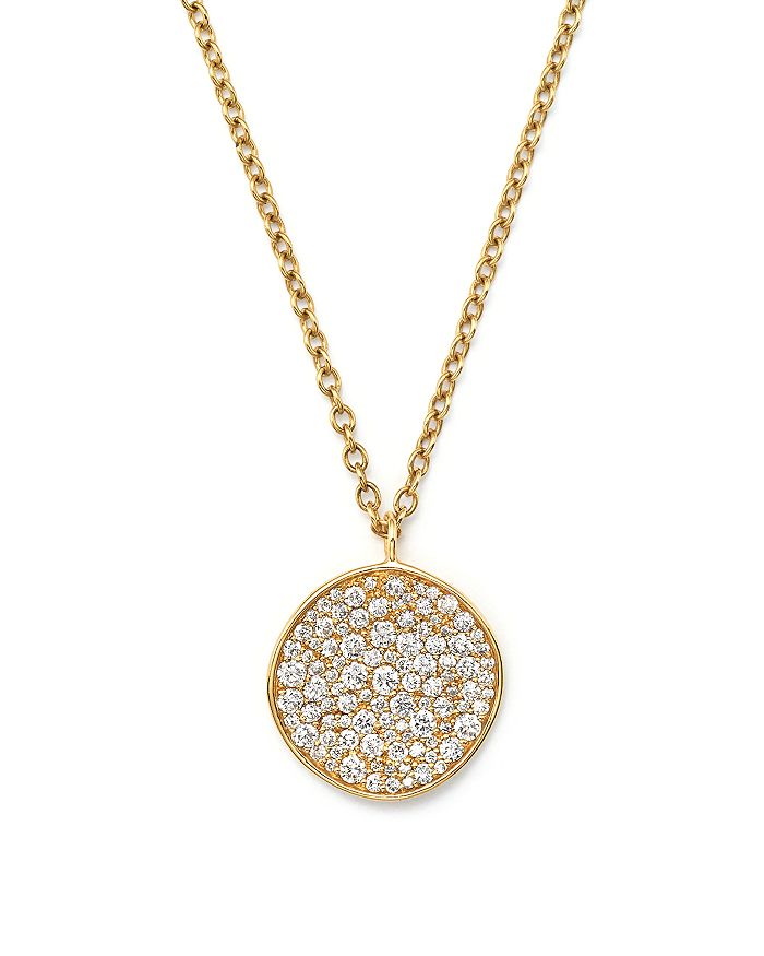 Ippolita Stardust 18k Yellow Gold & Diamond Pavé Pendant Necklace In Yellow Gold