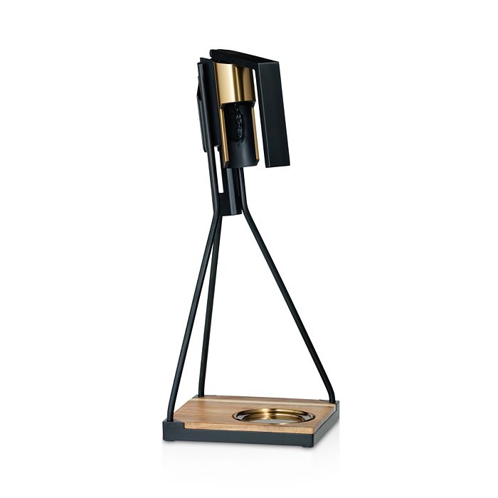 Rabbit Rbt Tabletop Corkscrew In Gold/black With Wood Accents