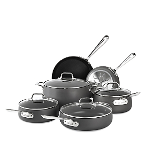 All-Clad Hard Anodized Nonstick 10-Piece Cookware Set