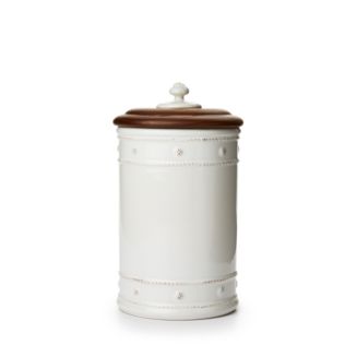 Juliska Berry & Thread 10" Canister with Wooden Lid | Bloomingdale's Home