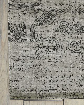 Luminance LUM11 Rug - Ivory/Black, 7'6" x 10'6"