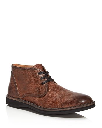 John Varvatos USA Suede Leather Chukka Boot High Top Sneaker USA 9M John Varvatos Chukka Boots Dark Gray Suede Size 9  main image 3
