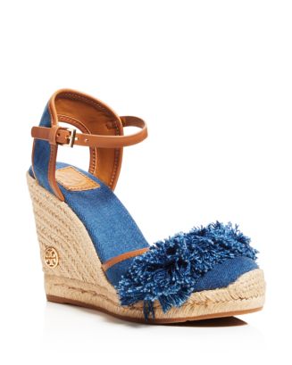 tory burch denim sandals