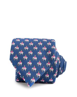 Thomas Pink - Elephant and Castle Print Classic Tie
