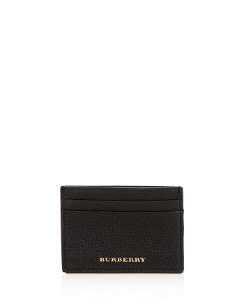 Burberry Sandon Canvas Leather Card Case | Bloomingdale's