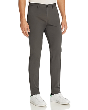 Theory Zaine Neoteric Slim Fit Pants In Dark Gray