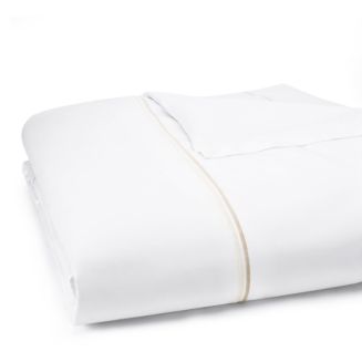 Matouk Essex Duvet Cover, King (White Champagne)