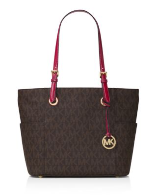 MICHAEL Michael Kors Jet Set East/West Signature Tote Bloomingdale's
