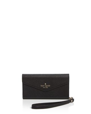 black kate spade wristlet