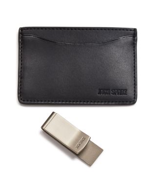 Jack Spade - Leather Credit Card Case & Money Clip Box Set