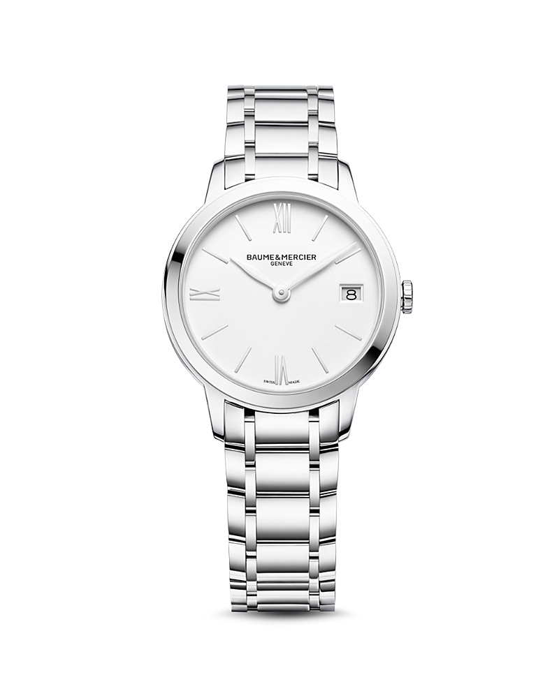 Baume & Mercier Classima 10335 Watch, 31mm In White/silver