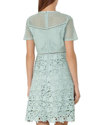 green emerald velvet dress Mandarin Collar Lace Mermaid Dress  Sunday Girls SG