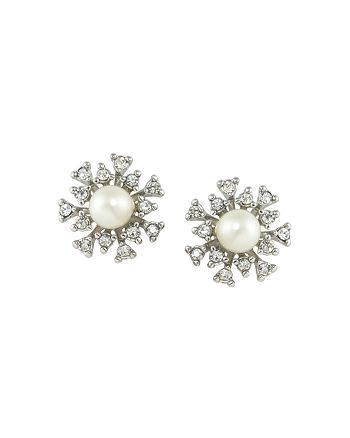 Carolee Pavé Cluster Stud Earrings | Bloomingdale's