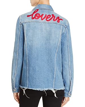 Lovers and Friends James Embroidered Denim Jacket, $79.2