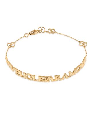 Gucci - 18K Yellow Gold L'Aveugle Par Amour Bracelet