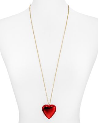 Unlock My Heart Locket Necklace, 34 