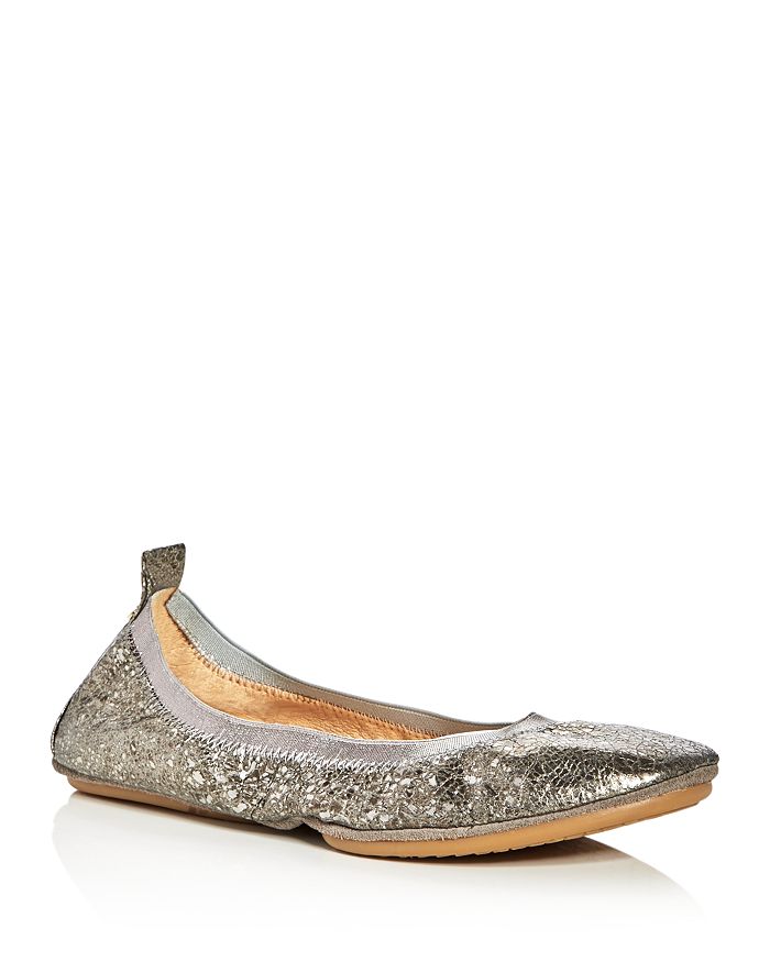 Yosi Samra Samara 2.0 Metallic Ballet Flats Bloomingdale s