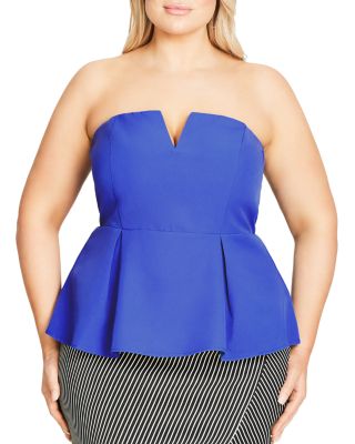 city chic peplum