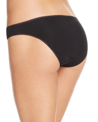 Cabana Cotton Blend Stretch Hip Bikini