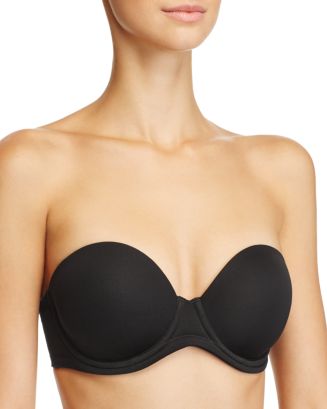 Wacoal Red Carpet Strapless Full-Busted Underwire Bra 854119, Black, 36C  0880