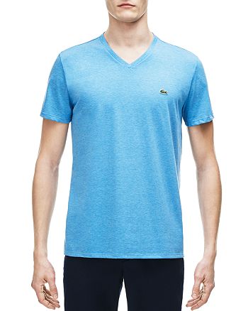 Lacoste Classic Pima Cotton V-Neck Tee | Bloomingdale's