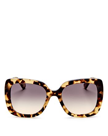 kate spade new york Women's Krystalyn Square Sunglasses, 53mm |  Bloomingdale's