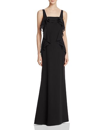 JS Collections Ruffle Gown | Bloomingdale's