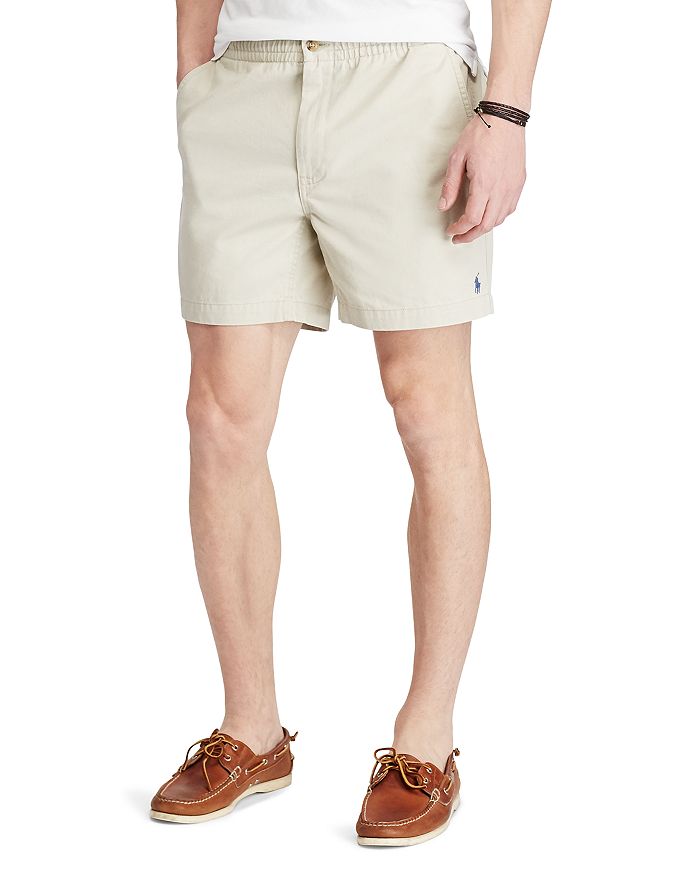 Polo Ralph Lauren Classic-Fit Flat-Front Stretch Prepster 6 Inseam Chino  Shorts