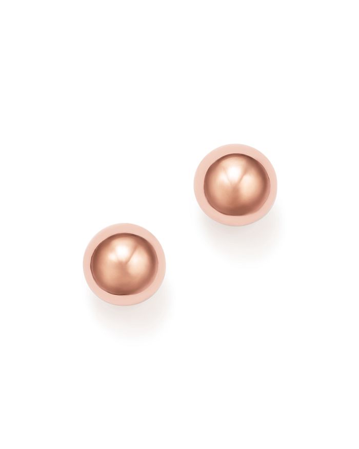 Bloomingdale's 14k Rose Gold Ball Stud Earrings, 8mm - 100% Exclusive