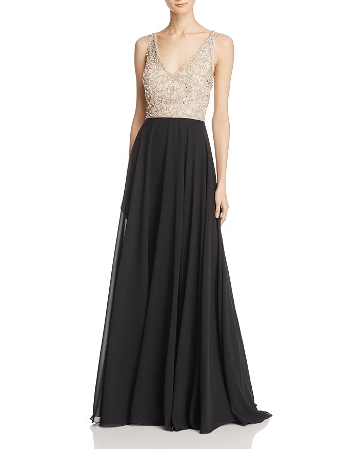 Aidan Mattox Embellished-Bodice Gown | Bloomingdale's