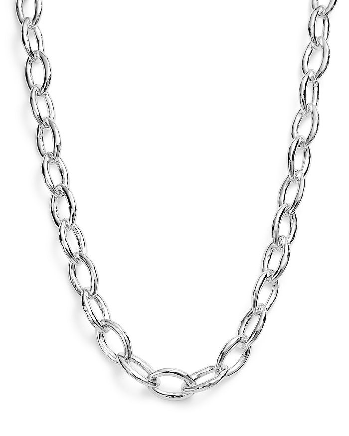 Shop Ippolita Sterling Silver Glamazon Bastille Link Chain Necklace, 18
