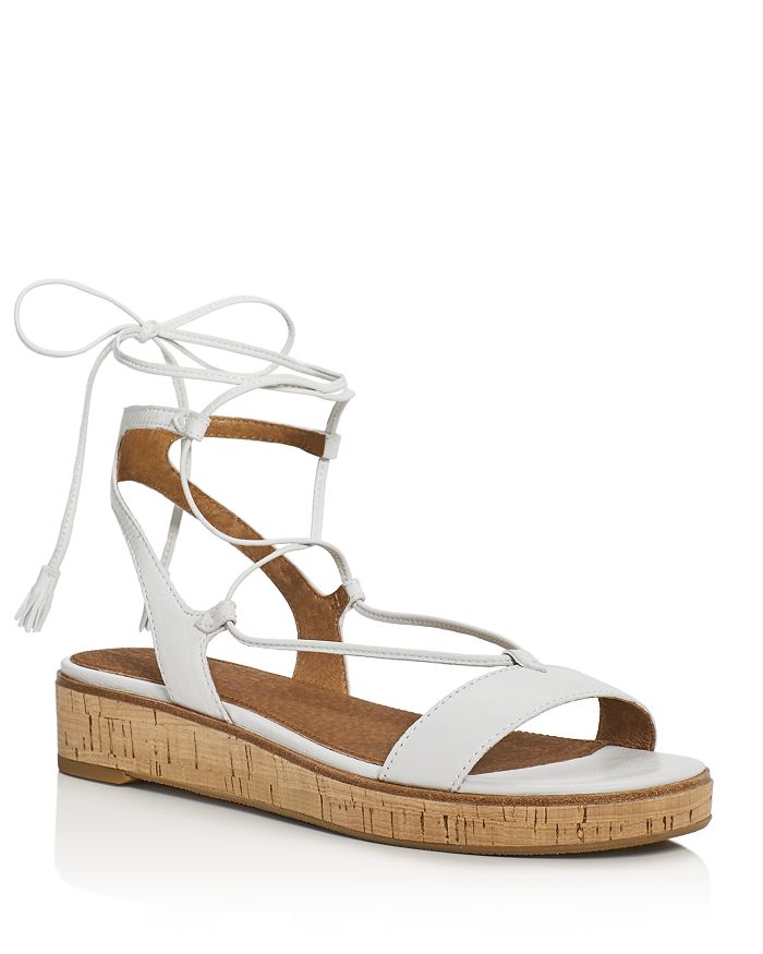 Frye Miranda Leather Gladiator Wedge Sandals Bloomingdale s