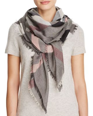 Burberry Relaxed Mega Check Square Scarf | Bloomingdale's