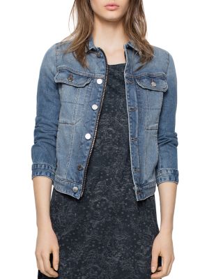 zadig voltaire jeans jacket
