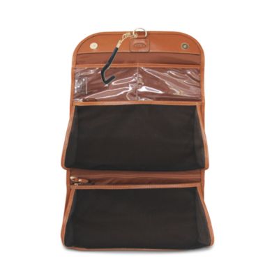 Life Pelle Leather Tri-Fold Toiletry Kit